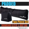 Athletico Padded Two-Piece Snowboard and Boot Bag Combo | Store
