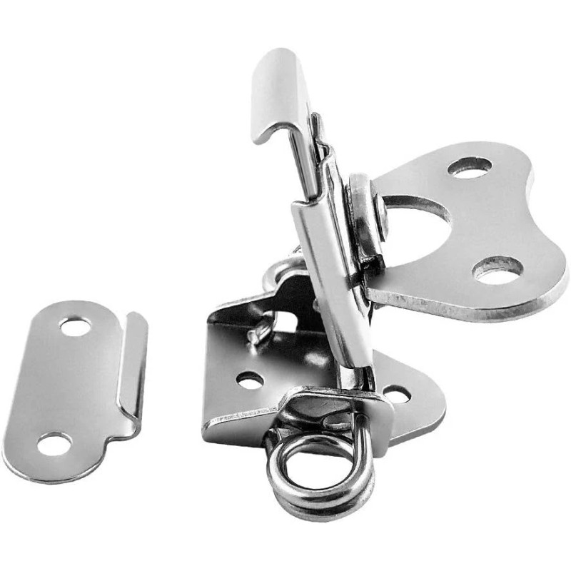 QWORK 4 Pack Heavy Duty Stainless Steel Clamp Vise High