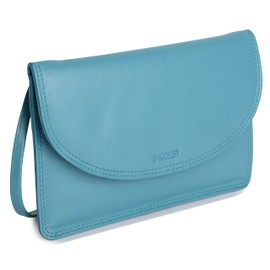 SADDLER Soft Leather Crossbody Bag – Slim Ladies Sling Purse | Magnetic Closure, Fits Mobile, Passport & Travel Cards