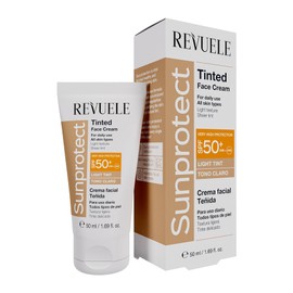 REVUELE Sunprotect Tinted Face Cream - Light Tint SPF 50+ 50ml