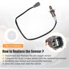 X AUTOHAUX Front Upstream Oxygen Sensor Replacement for Subaru Forester