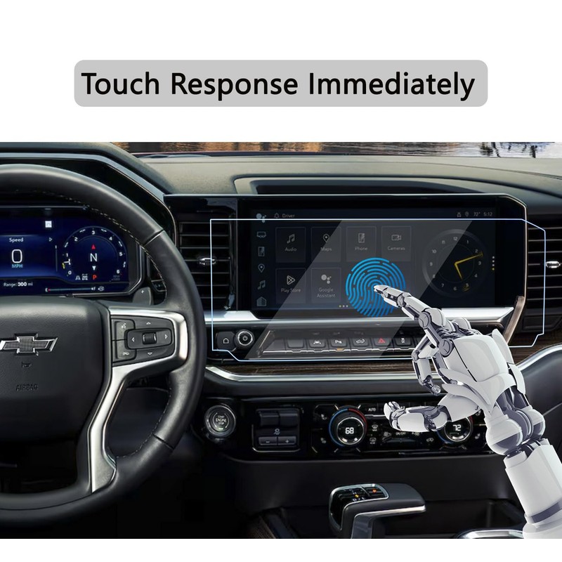 2026 2025 Silverado Sierra Screen Protector For Silverado 1500 2024