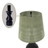 1 Inch Lamp Shade Risers Black 2-Pack, 1/4-27 Threaded Lamp