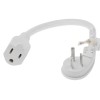 SF Cable 1ft Ultra Low Profile Angle NEMA 5-15P to