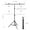 Green Screen Backdrop Kit with Stand, PULUZ 3.2x6.5ft Portable GreenScreen