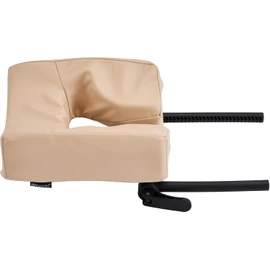 Master Massage Simplicity Adjustable Massage Table Face Cradle Headrest Support, in Black.