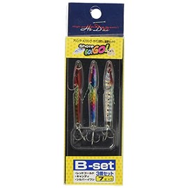 Marushingyogu Metal Jig Shore GO! GO! B set: 0.2 oz (7 g) x 3 pieces