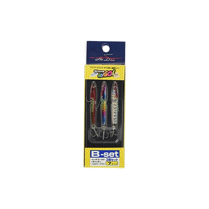 Marushingyogu Metal Jig Shore GO! GO! B set: 0.2 oz