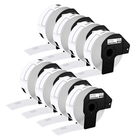 USUPERINK (8 Roll, 400 Labels/Roll) Compatible for Brother DK-1201 DK1201 1.1'' x 3.5'' (29mm x 90mm) Die-Cut Shipping Address Mailing White Paper Labels for QL-820NWB QL-1050 QL-1050N Label Printers