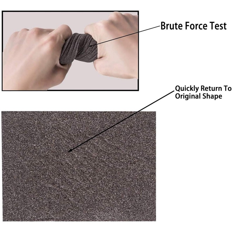 STEBRUAM 5 Pieces Sanding Sponges,Coarse and Fine Sanding Blocks -60/80/100/120/240