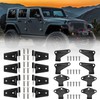 16PCS Body Door Hinge Sets Compatible with 2007-2018 Wrangl-er JK