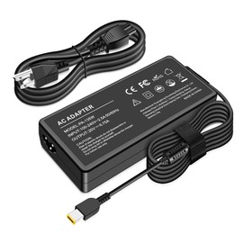 Cargador de 135 W para Lenovo ThinkPad T440 T440S T450P T470P T540p T15p W540 W541 W550s Ideapad Yoga Y50-70 Y50-80 Y50p Y50p-70 G405 G410 G5 G5 G5 5 4XX4X20E50558 Adaptador para portátil