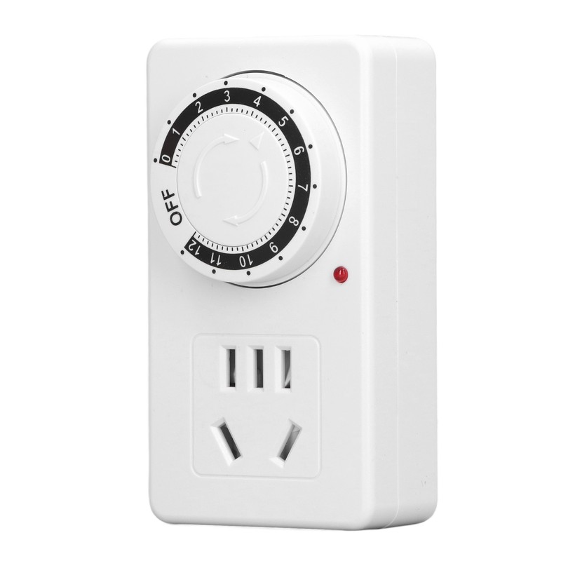 Smart Timing Socket 12 Hour Countdown Overcharging Automatic Power Off