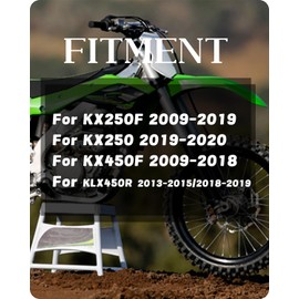 Motorcycle Rear Chain Guide Guard Protector CNC for KX250F KX450F 2009-2018, KX250 KX450 2019, KLX450R 2018-2019 Dirt Bike