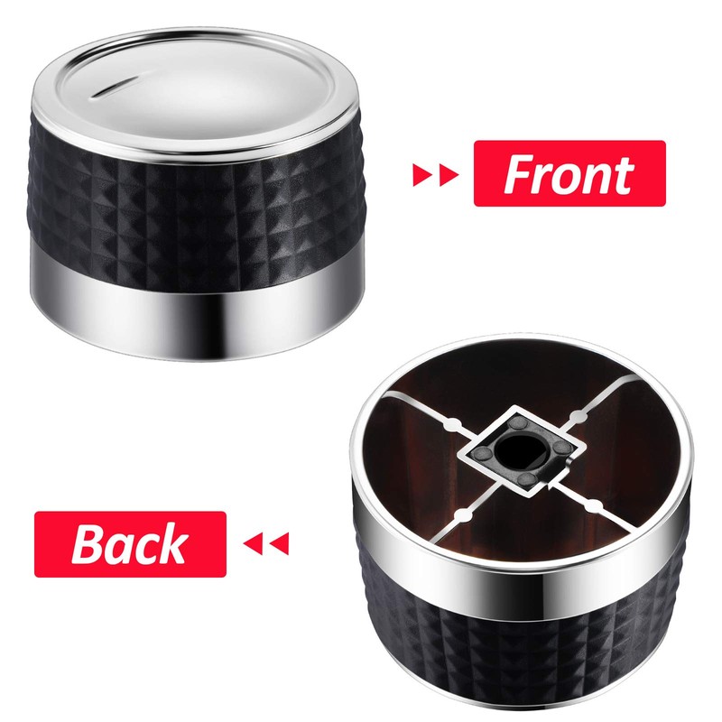 Mudder 4 Pieces Gas Grill Knob BBQ Control Knobs Replacement
