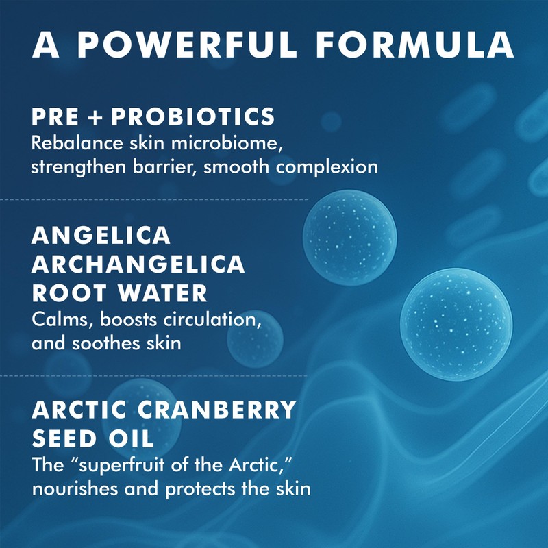 skyn ICELAND Nordic Renewal Pre and Probiotic Face Cream, Supports