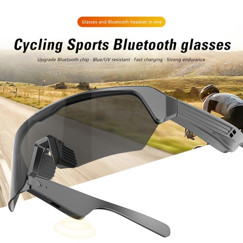 Bluetooth Sunglasses for Men & Women, Smart Audio Glasses with