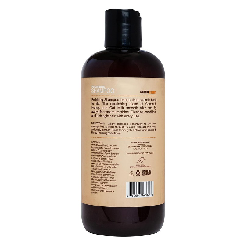 PA Coconut and Honey Polishing Shampoo 16 oz