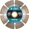 Makita B-69587 4" Diamond Blade, Segmented, General Purpose