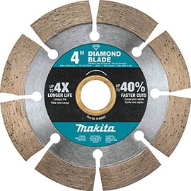 Makita B-69587 4" Diamond Blade, Segmented, General Purpose