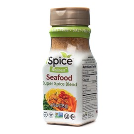 iSpice - Salt-Free | Sugar free | 100% Fat Free Pure Wellness Seafood Super Spice Blend | All Natural | Ready to use as is | No preparation is necessary