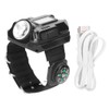 Wrist LED Light Hand Flashlight with Display Electronic Watch MultiFunctional