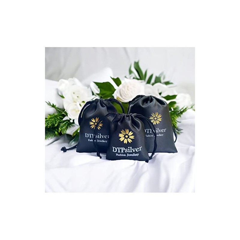 Blue Topaz Sterling Silver Celtic Knot Ring - Trinity Knot