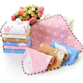 Wdlife Gauze Handkerchief, Drawstring Towel with Loop, Baby Girls, 6 Layers, 100% Fluffy Cotton, Soft, Newborn, Baby, Nursery, Children's Face Towel, Hot Towel, Fashionable Handkerchief, For Girls