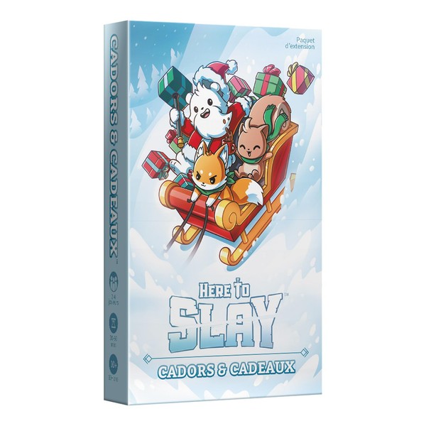 Asmodee TeeTurtle Here to Sleigh Board Games - Card Game