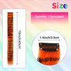 Colored Hair Extensions Clip in, Raccoon Tail for Kids Girls