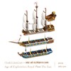 JMBricklayer Pirate Ship Building Sets for Adults, Gorgeous Royal Fleet