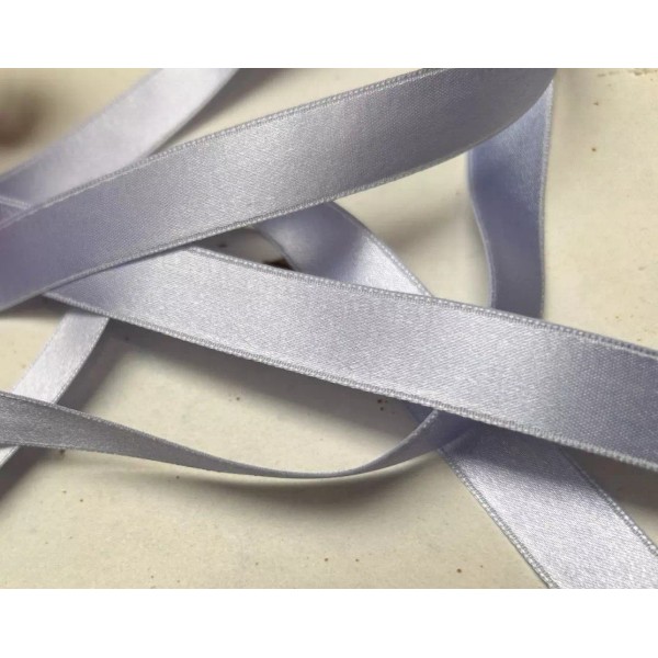 Unbranded satin ribbon 3/8" periwinkle 5yds