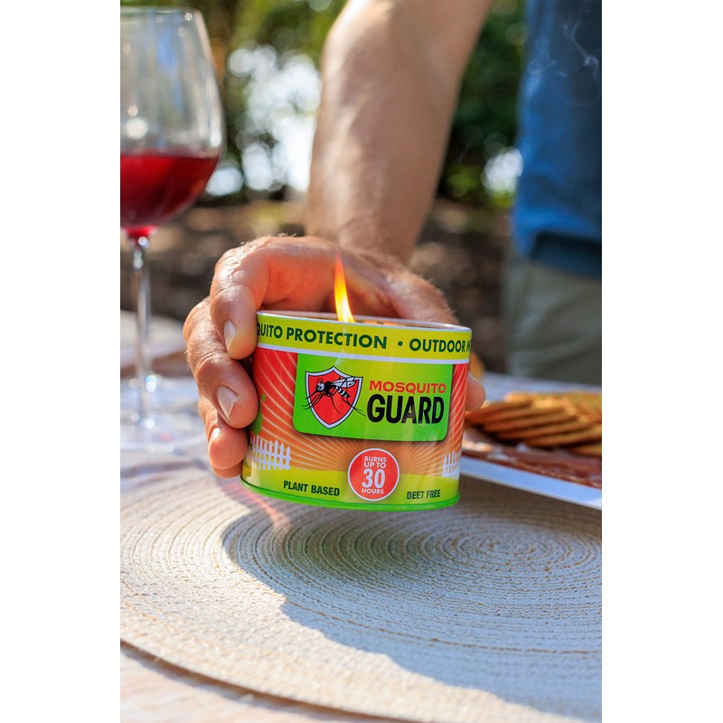 Mosquito Guard 12oz Mosquito Repellent Outdoor Patio Candle - Burns