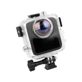 SZZCNOX - Funda impermeable compatible con cámara de acción Go Pro MAX 2, carcasa de buceo de 164 pies/50 m, carcasa protectora subacuática con accesorios de montaje