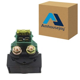 Amhousejoy Starter Solenoid Relay Fits Kawasaki Bayou 220 KLF220 1988-2002