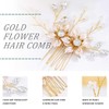 Foyte Flower Hair Comb Bride Wedding Hair Side Comb Bridal