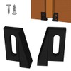 3 Pairs - Pocket Door Bottom Guide - Jamb Mounted