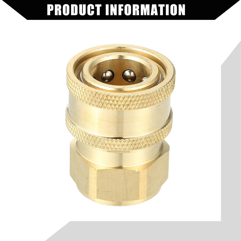 Hihaha Pressure Washer Coupler/Outer Washer Gun Adapter Universal for Car/Durable