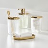 iDesign Plastic Insert for Bathroom Dish Bar Soft Soap Holder,