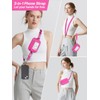 Tiostep Clip and Go Strap for Phone with Wallet Crossbody