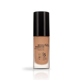 SALERM - Fluid Foundation - Natural Foundation - 30 ml - Color F10 - Homogeneous, Natural, and Shine-Free Finish - Buildable Medium Coverage - Long-Lasting - Lightweight Texture - with SPF 15
