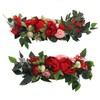 Wedding Arch Draping Artificial Flower Multifunctional Wedding Welcome Signs Floral