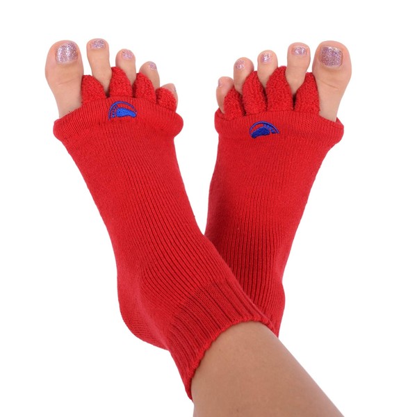 Original Foot Alignment Socks Red Happy Feet