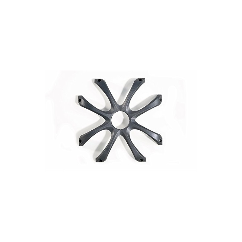 KICKER 08GL78 Alu-Guss Grill Square 20 cm (8 Zoll) Schwarz
