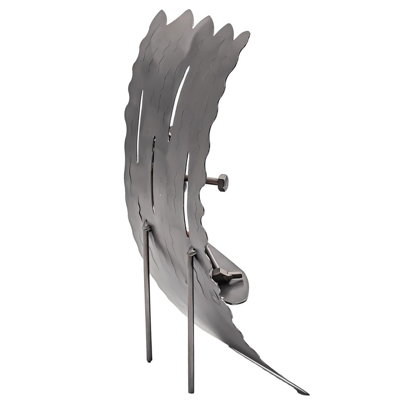 STEEMO Screw Man Surfing Gift Metal Art Decoration 23 x