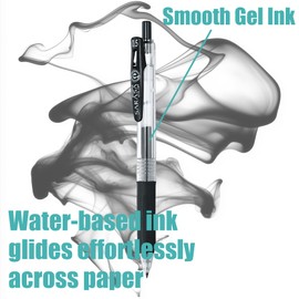 Generic Zebra Sarasa Clip 0.5 5 pens and 10 Refills with Original Sticky Notes Set