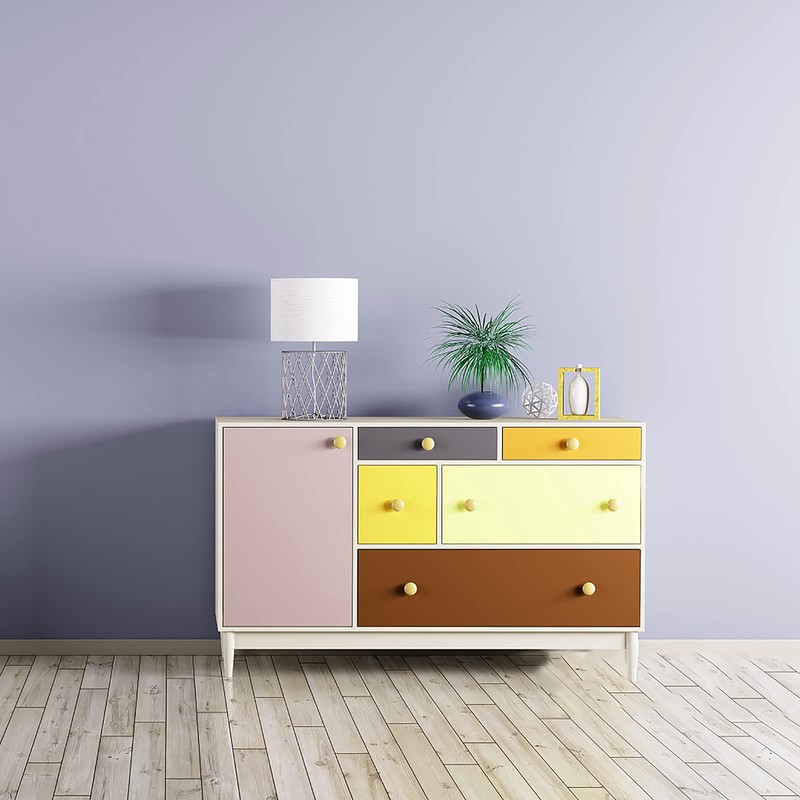 NC 6 Pieces Solid Small Gold Cabinet Knobs Round Mushroom