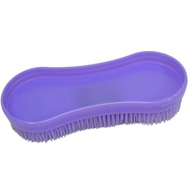 Intrepid International Magic Horse Brush, for Horse Grooming Kit w/Durable Plastic Bristles, Horse Brushes for Grooming, Light Purple