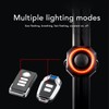 Bike Alarm Tail Light with Remote 110dB Loud Sound Waterproof