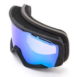IMX RACING Endurance Snow Skibrille Snowboardbrille Dreilagiger Schwamm DualLens Kratzfest Anti Fog und UV Beschichtung breiter Gürtel mit Silikondruck